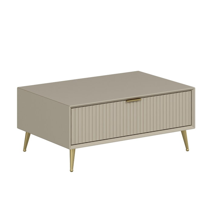 Hanah Home Mesa de centro Luxe en color Arenisca
